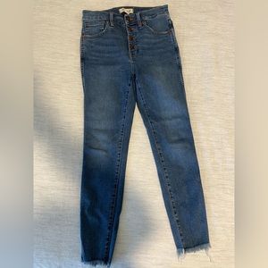 Madewell High Rise Jean